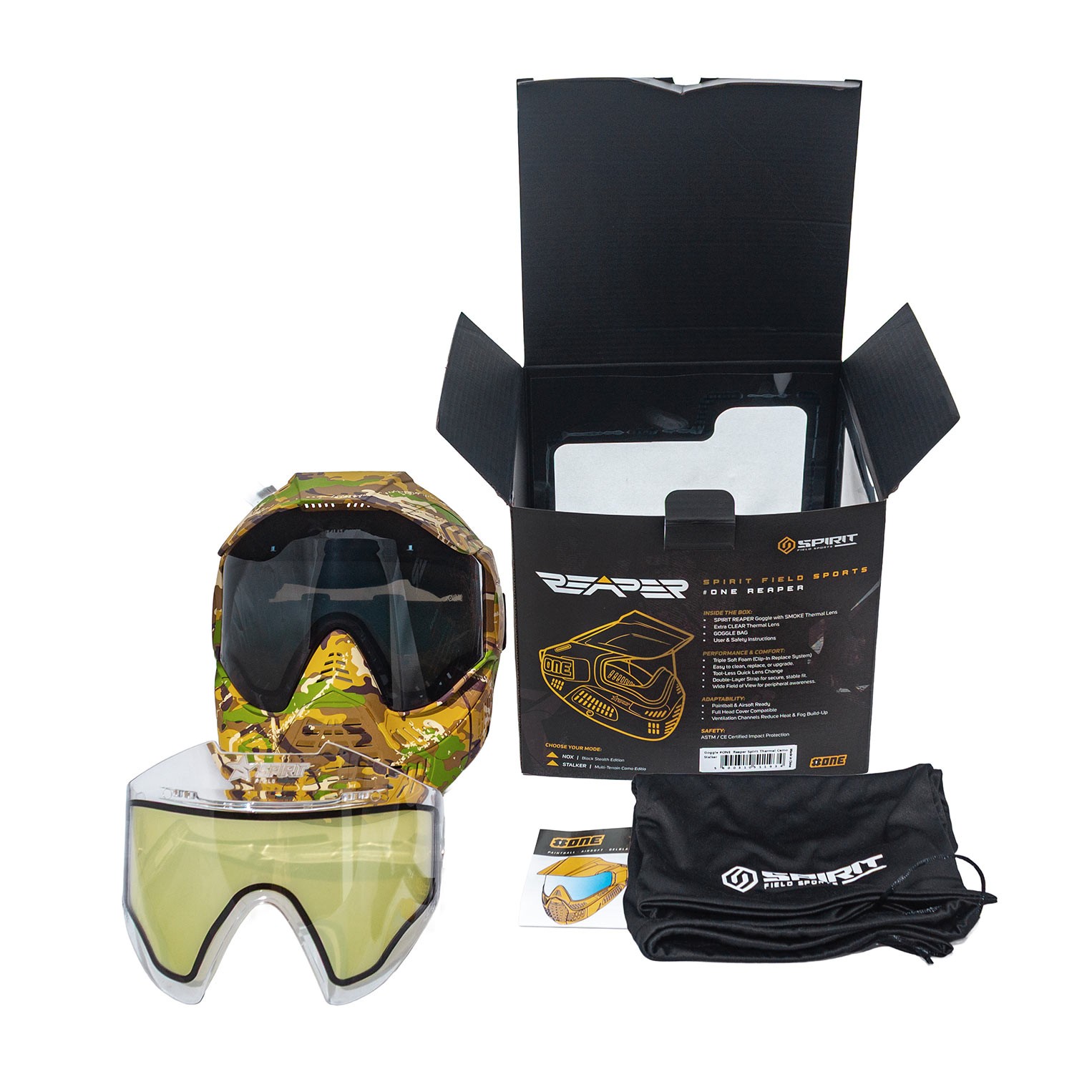 Goggle Reaper Spirit Thermal Camo Stalker